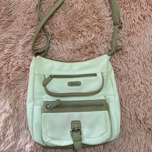 Used - St. John’s Bay Cream/Off White Crossbody Bag